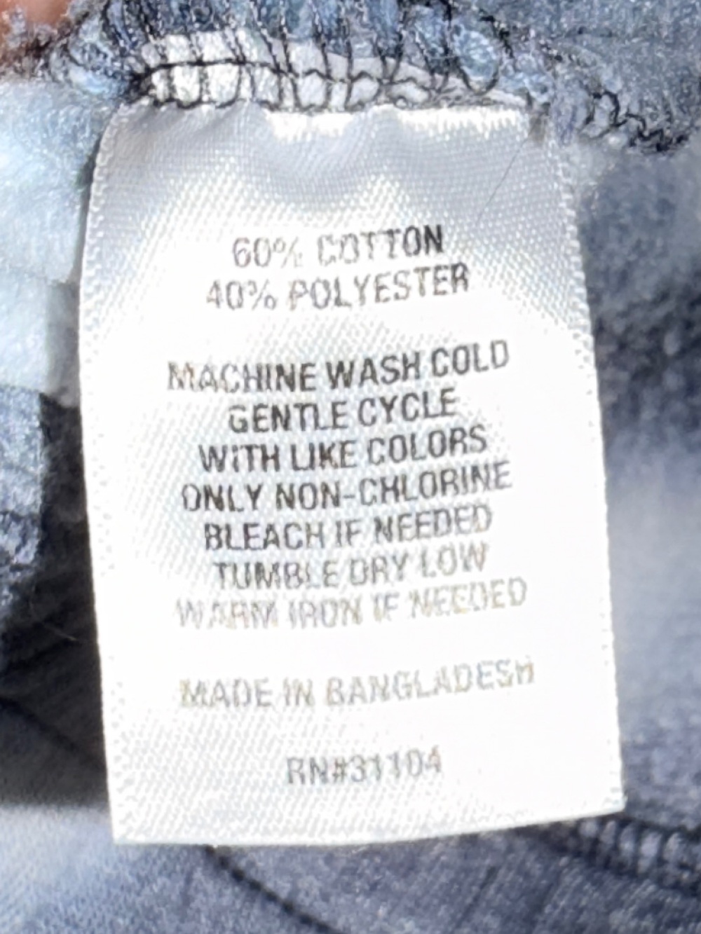 True Craft Men’s Bluish-Gray & White Tie-Dye Jogger Sweat Pants-L-EC - Picture 11 of 11